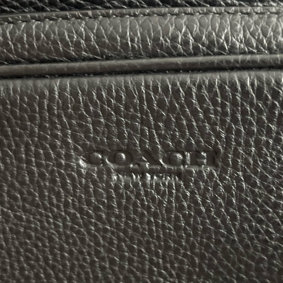 Coach Black Pebble Leather Crossbody Bag - Picture 3 of 14